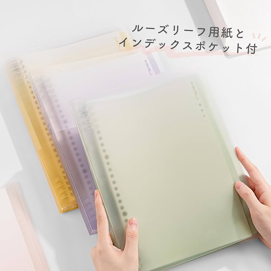 【89】Liiページ　おすそ分けファイル　A5 バインダー A5バインダー式おすそ分けファイル キャンディ - メルカリ